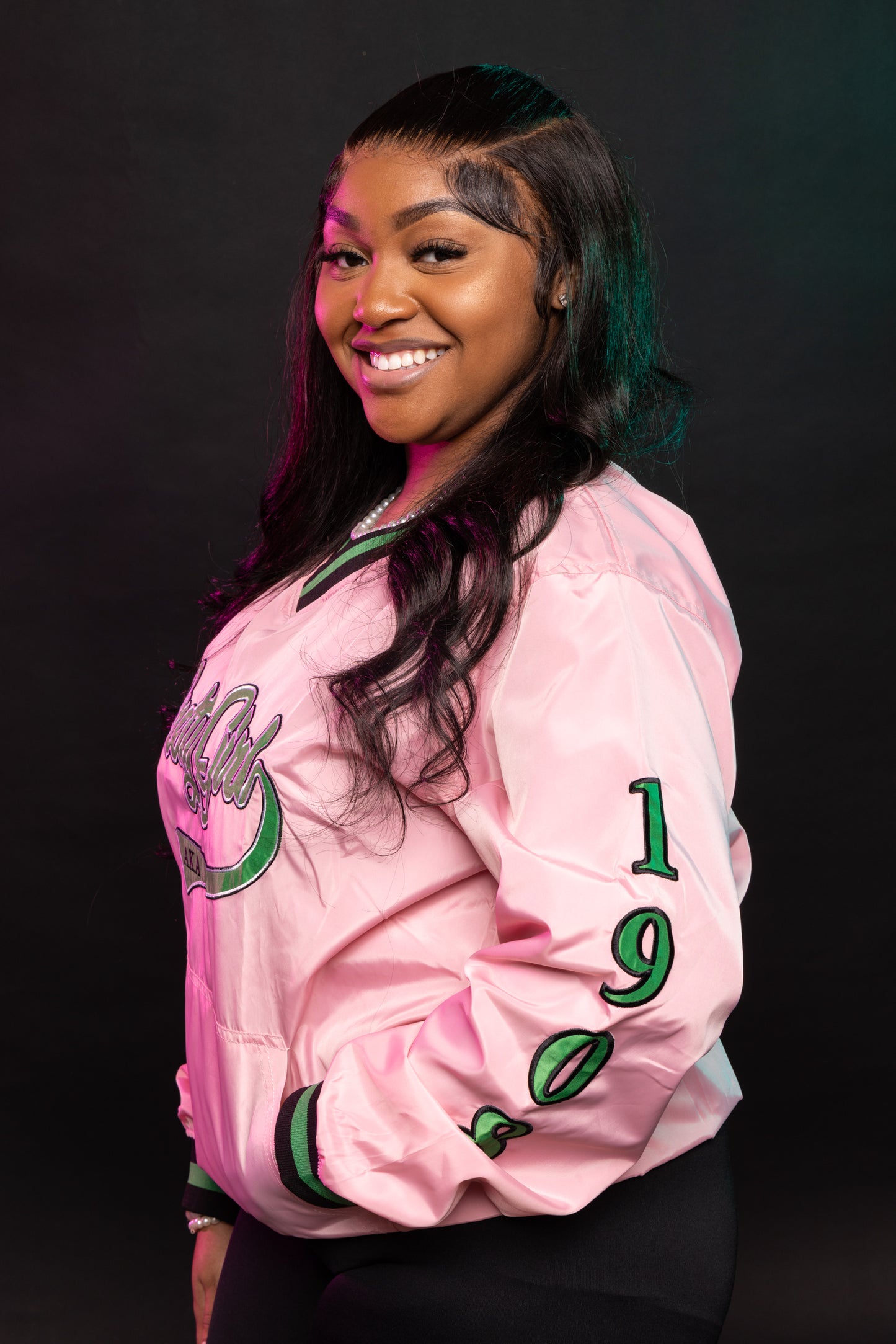 Pretty Girl Windbreaker- Pink