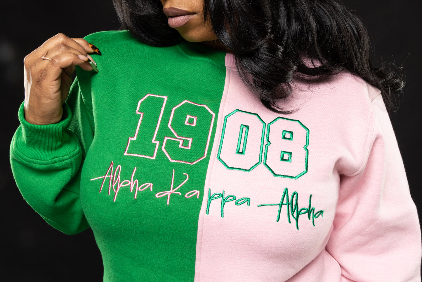 1908 Colorblock Crewneck