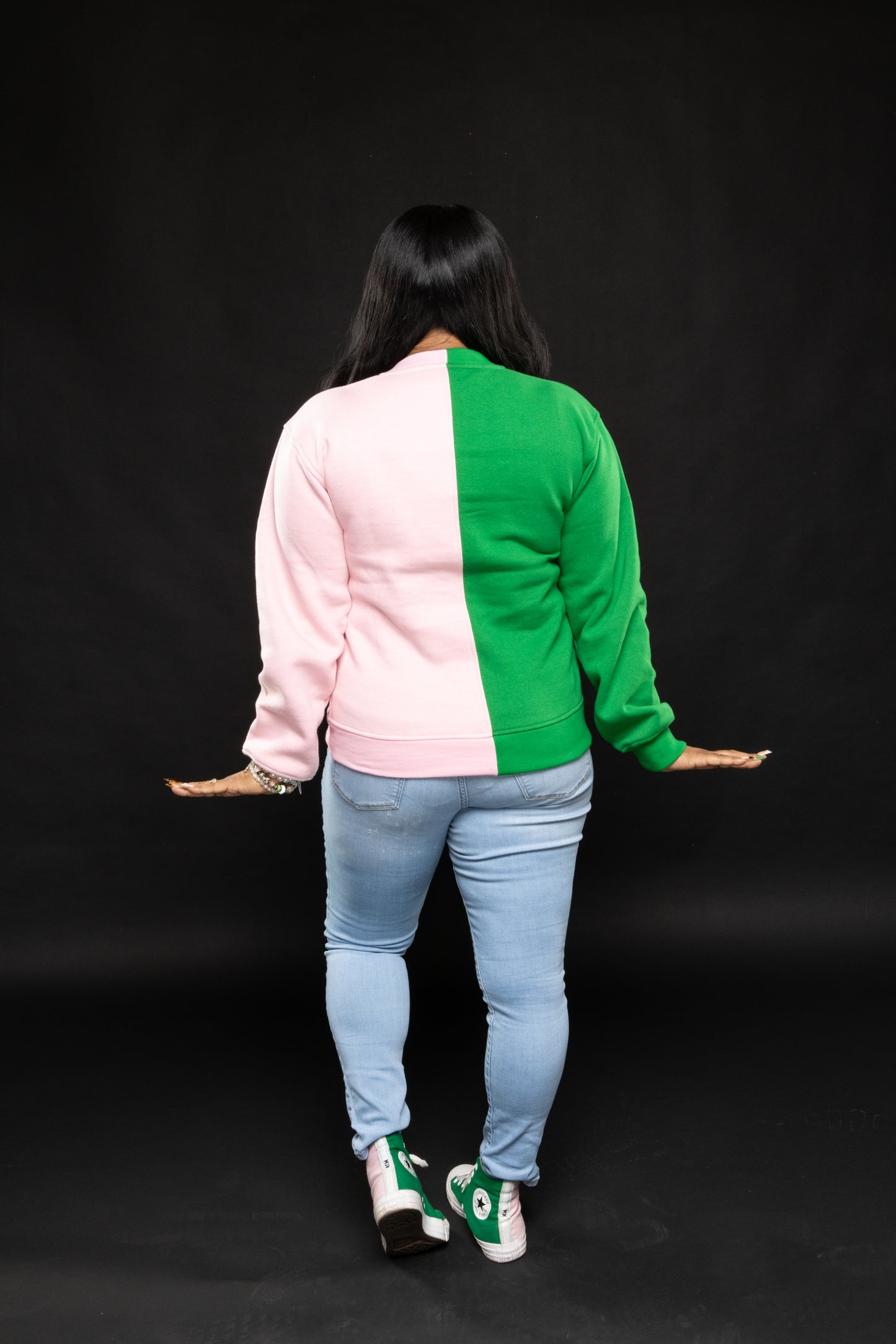 1908 Colorblock Crewneck