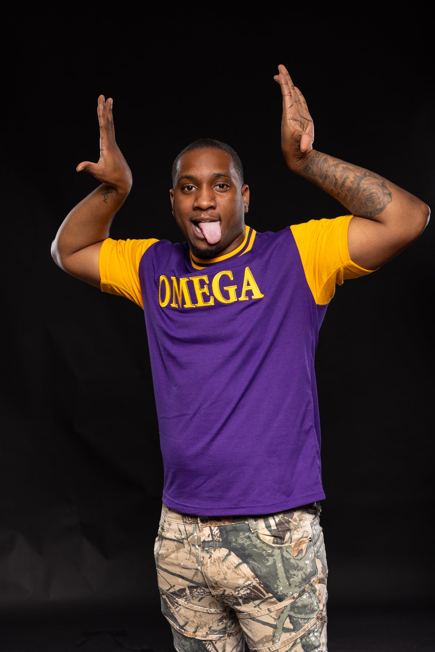 Omega Two Tone Raglan Tee