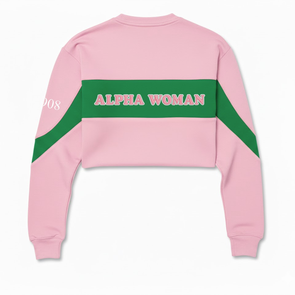 Alpha Woman Cropped Crewneck