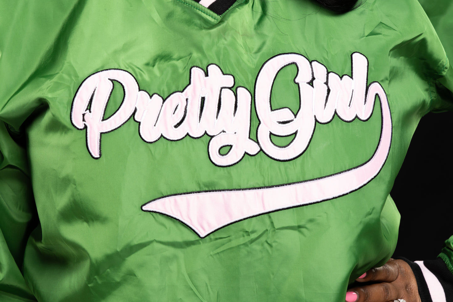 Pretty Girl Windbreaker- Green