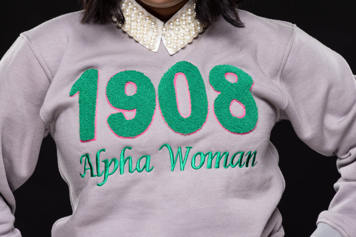 1908 Alpha Woman Crewneck