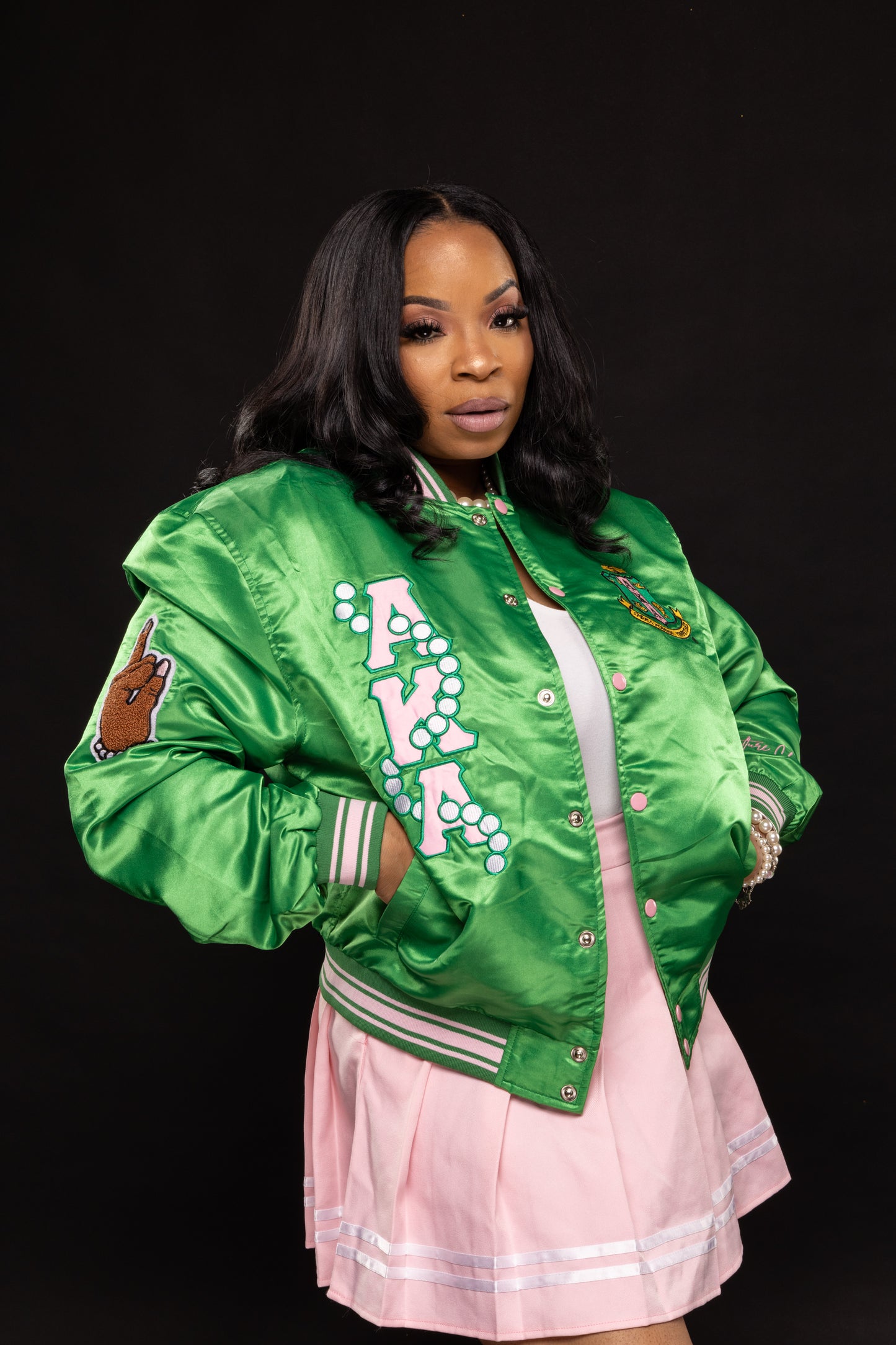 1908 Green Pearl Bomber (Pre Order)