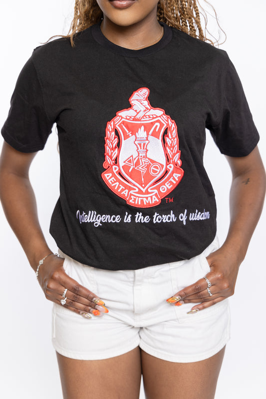 DST Crest Shirt- Black
