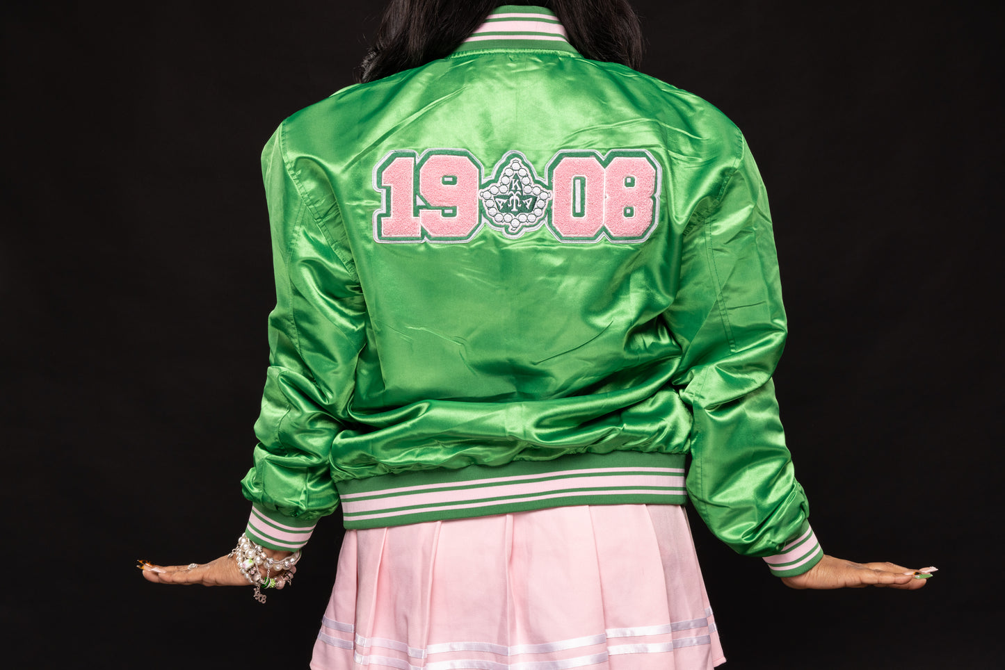 1908 Green Pearl Bomber (Pre Order)