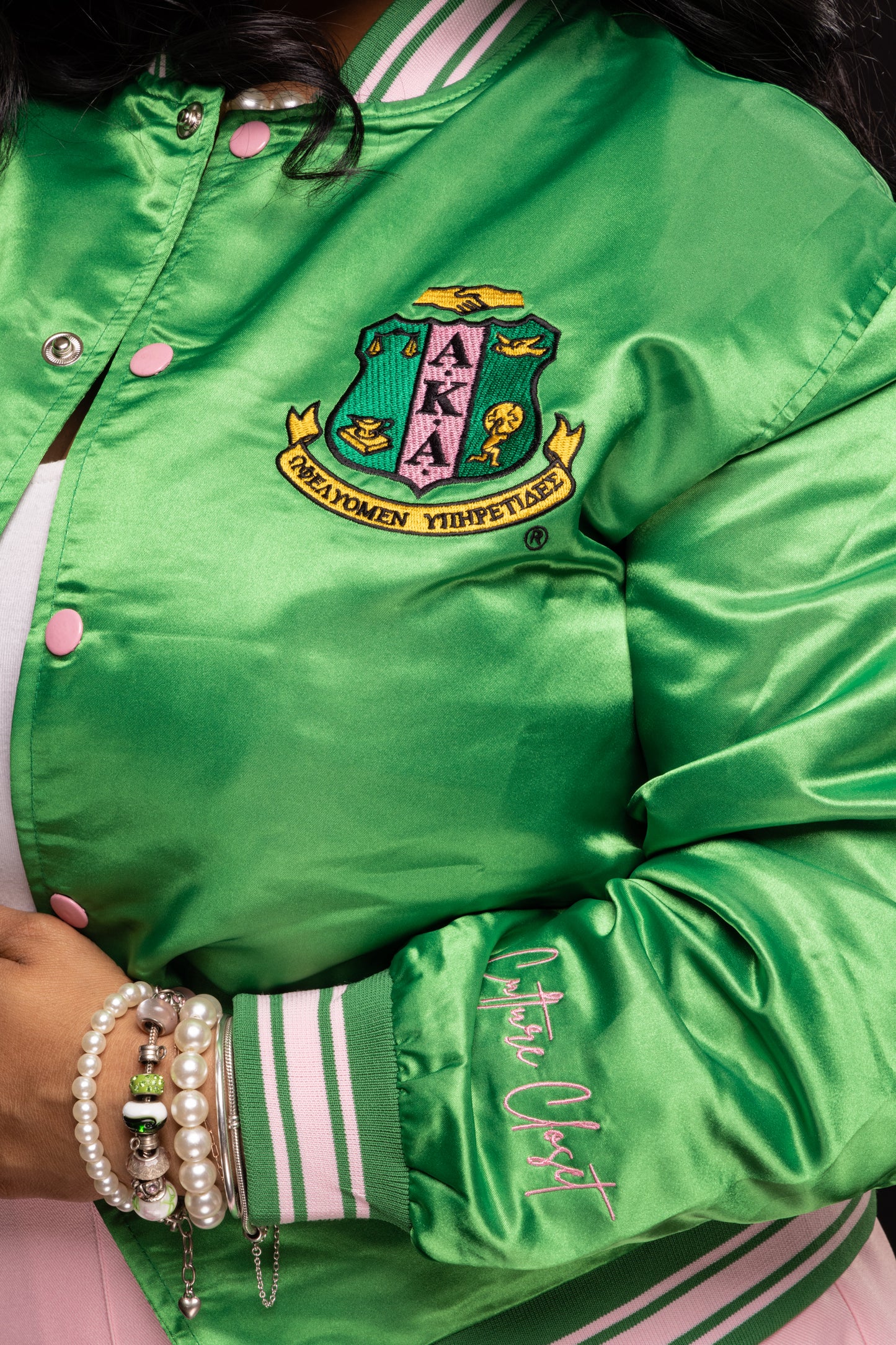 1908 Green Pearl Bomber (Pre Order)