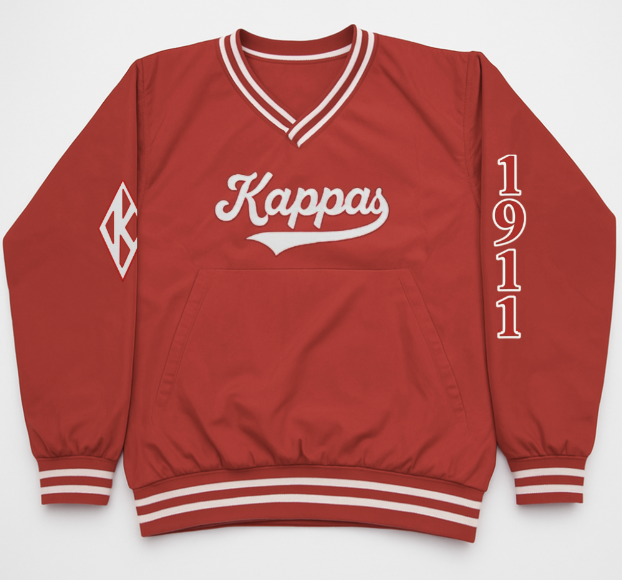 1911 Crimson Windbreaker